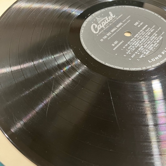 Frank Sinatra: In the Wee Small Hours. LP Vinyl Record. Capitol Records. W-581. - Picture 9 of 10